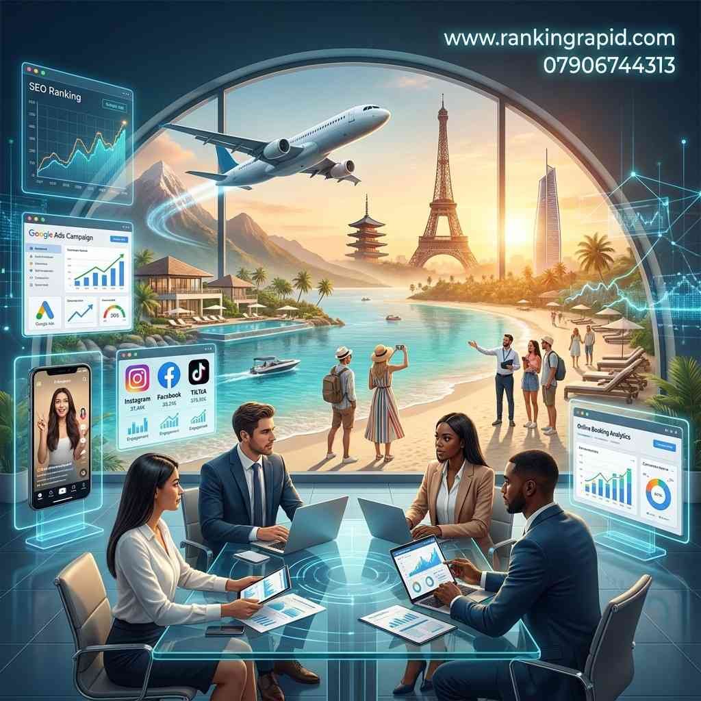 Digital Marketing for Travel and Tourism Services Ranking rapid