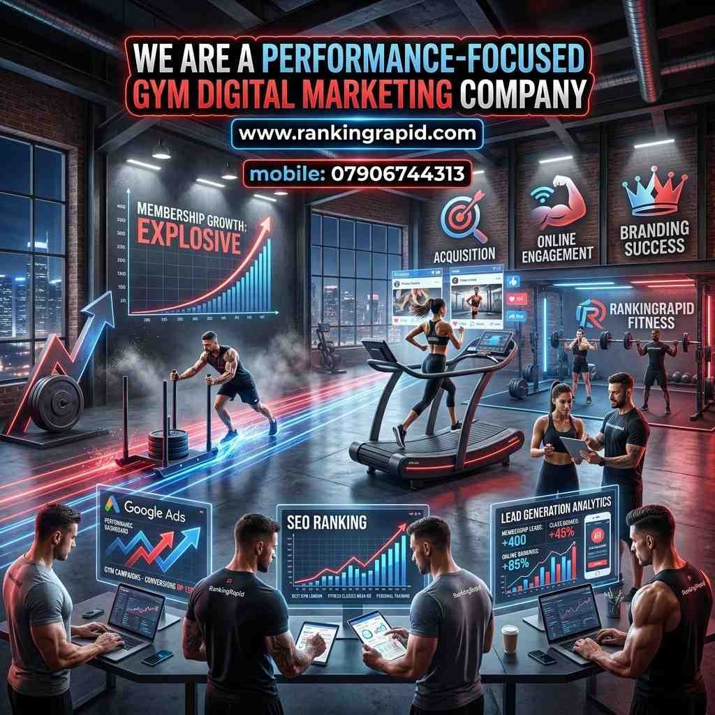 We Are a Performance-Focused Gym Digital Marketing Company