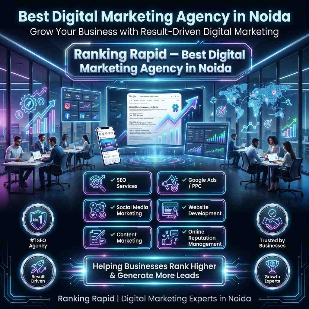 Ranking Rapid – Best Digital Marketing Agency in Noida