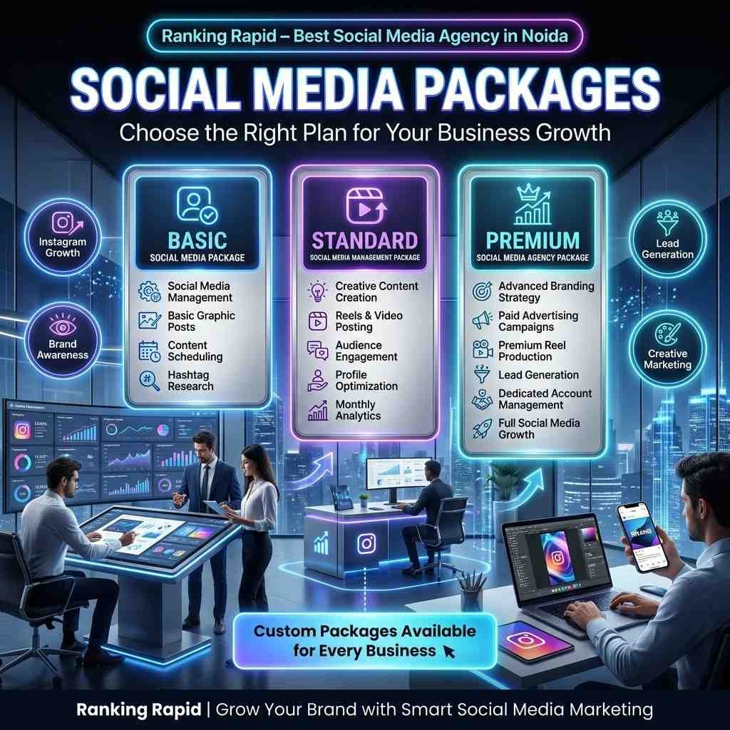 Types of Social Media Packages Ranking Rapid