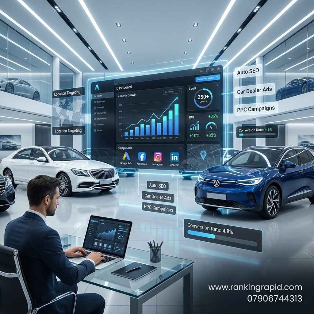 Digital Marketing Services for Automobile